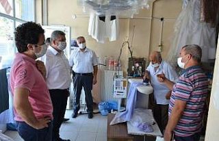 Kaymakam Şahin ve Başkan Altun’dan korona virüs...