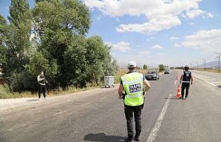 Kaymakam Solak trafik denetimi yaptı