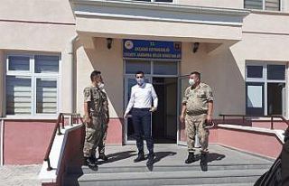 Kaymakam Teke’dan bayram ziyareti