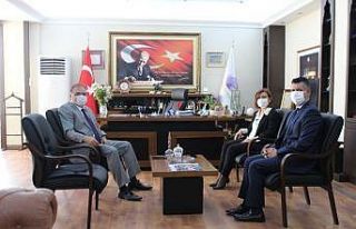 Kaymakam Türköz’den Başkan Köse’ye ziyaret