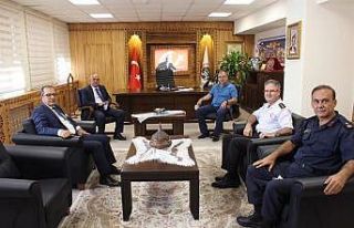 Kaymakam Türköz’e ziyaret