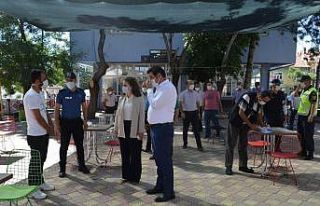 Kaymakam ve Başkan’dan denetim