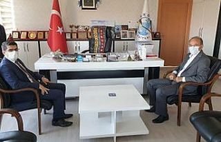 Kaymakam ve Başkan’dan uyumlu çalışma temennisi