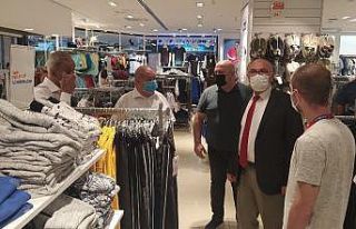 Kaymakam Yüce’den korona virüs denetimi