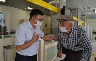 Kaymakam Zaman’dan korona virüs denetimi