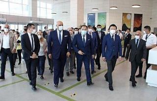Kazakistan Başbakan Yardımcısı, şehir hastanesi...