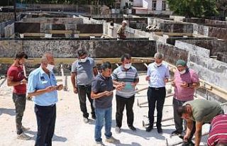 Kazancı’ya yapılacak tekstil atölyesinin temeli...