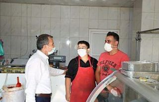 Kılınç, esnaf ziyaretlerine devam ediyor