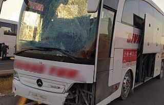 Kırıkkale’de askerleri taşıyan otobüs kaza...