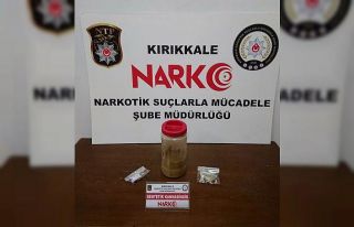 Kırıkkale’de uyuşturucu operasyonu: 1 tutuklama
