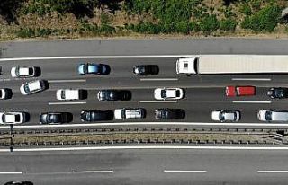 Kocaeli TEM Otoyolu’nda dönüş çilesi başladı