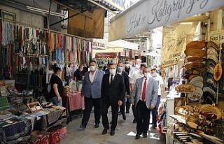 Konak’ta tam saha Covid-19 denetimi