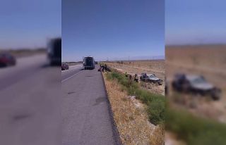 Konya’da otomobil şarampole uçtu: 5 yaralı