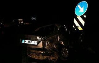 Konya’da otomobille kamyonet çarpıştı: 1 ölü,...