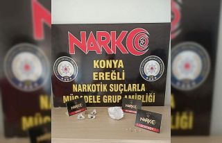 Konya’da uyuşturucu operasyonu: 1 tutuklama