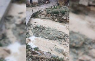 Korkuteli’de aşırı yağış su baskınlarına...