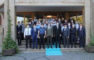 Korona virüs ve uyuşturucu ile mücadele muhtarlarla...