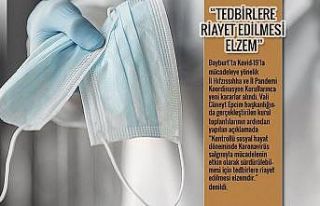 Korona virüsle mücadelede yeni dönem: “Tedbirlere...