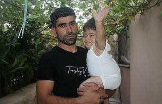 Küçük Muhammet, Suriye’deki annesine kavuşmayı...