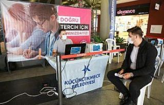 Küçükçekmece’de üniversite adaylarına tercih...