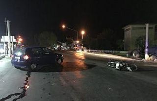 Kuşadası’nda motosiklet kazası; 1 yaralı