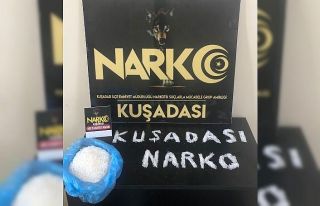 Kuşadası’nda uyuşturucu operasyonu, iki şüpheli...