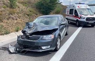 Kuzey Marmara Otoyolu Edirne istikameti Sarıyer mevkiinde...