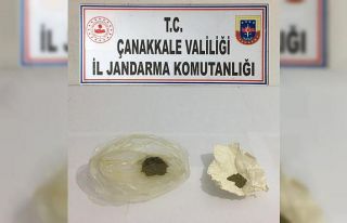 Lapseki’de uyuşturucu operasyonu