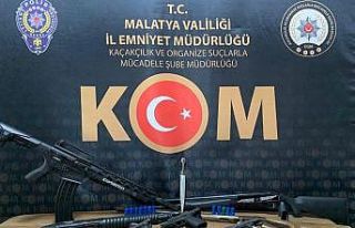 Malatya’da yasa dışı silah ticaretine darbe
