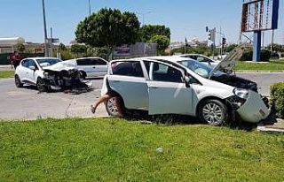 Manavgat’ta trafik kazası: 2 yaralı