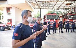 Manisa’nın alev savaşçıları güne dualarla...