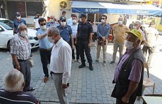 Manyas’ta genel maske denetimi yapıldı