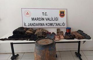 Mardin’de terör örgütüne ait iki farklı noktada...