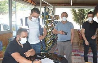 Maske takmayanlara tutanak tutuldu