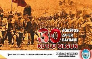 Mehmet Cabbar’dan ’30 Ağustos’ mesajı