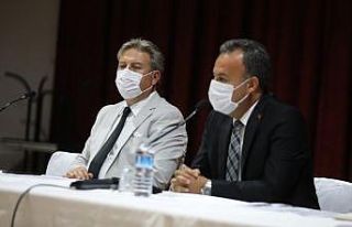 Melikgazi’de muhtarlarla toplantılar devam ediyor