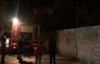 Metruk evdeki yangın söndürüldü
