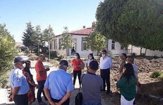 Mezitli’den Bahadın’a teknik destek