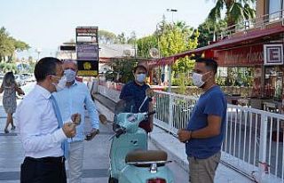 Milas’ta Kovid-19 denetimleri devam ediyor