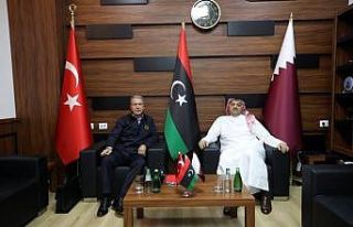 Millî Savunma Bakanı Hulusi Akar, Libya ziyaretinde...