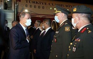 Milli Savunma Bakanı Akar, Azerbaycan Cumhurbaşkanı...
