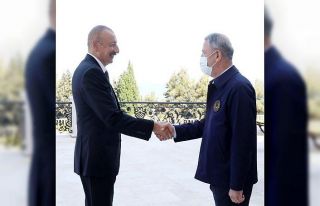 Milli Savunma Bakanı Akar, Azerbaycan Cumhurbaşkanı...