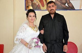 Moğolistan’dan Yüksekova’ya gelin