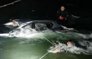 Munzur Çayı’na uçan otomobilde sürücünün...