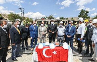 Muradiye’de polis lojmanlarının temeli törenle...