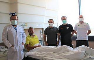 Mustafa Gönden ameliyat oldu