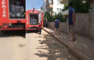 Odunluk yangını korkuttu