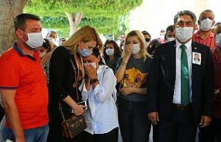 Öldürülen avukatın cenazesinde gözyaşları sel...