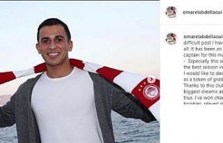 Omar Elabdellaoui, Olympiakos’tan ayrıldığını...