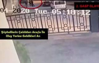 Önce otomobil çaldılar, sonra çaldıkları araçla...